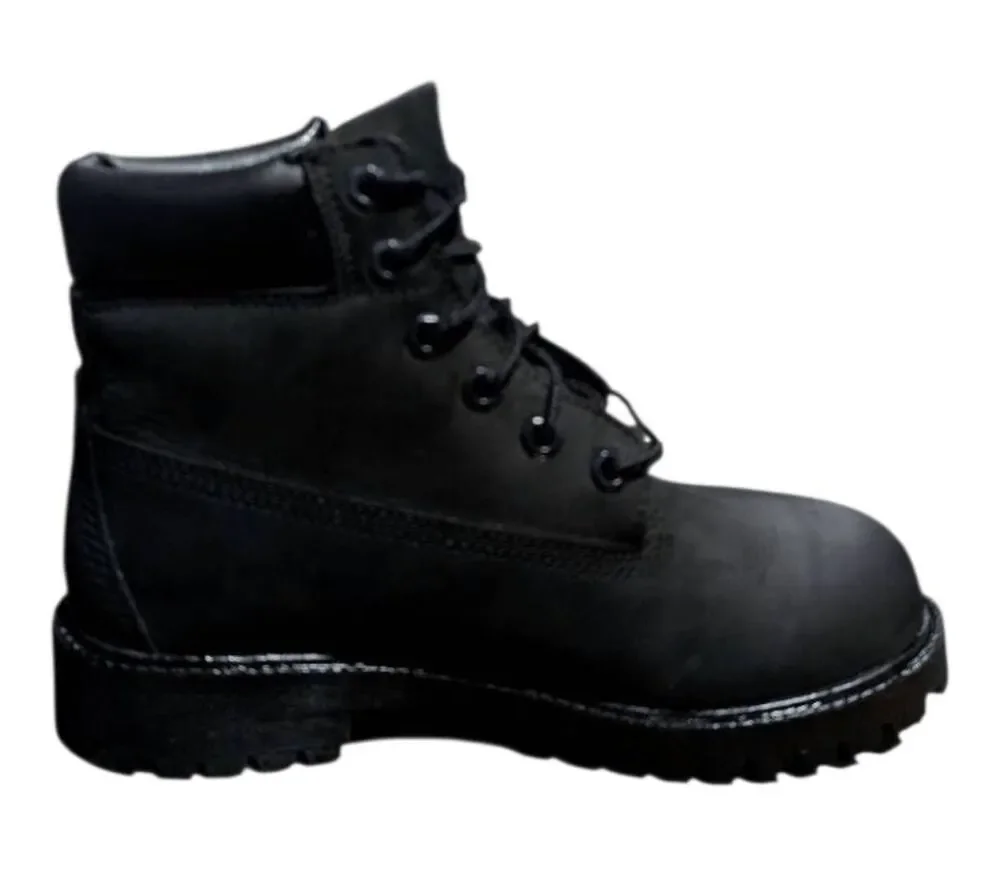 TIMBERLAND 6 Inch Premium Waterproof Boot In Black Size 6